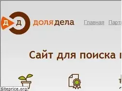 Sites similar to dolyadela.ru