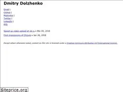 Sites similar to dolzhenko.me