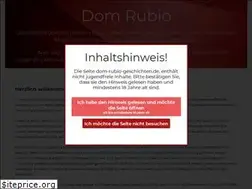 Sites similar to dom-rubio-geschichten.de