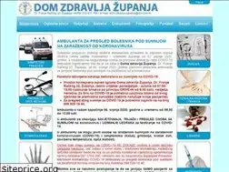 Sites similar to dom-zdravlja-zupanja.hr