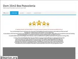 Sites similar to dom35m2bezpozwolenia.pl