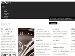 Sites similar to domain.luxury
