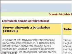 Sites similar to domain.megyeiapro.hu