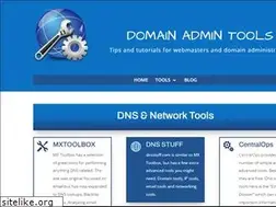 Sites similar to domainadmintools.com