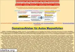 Sites similar to domainaufsauto.at