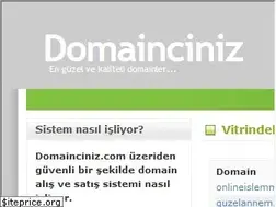 Sites similar to domainciniz.com