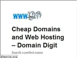 Sites similar to domaindigit.com