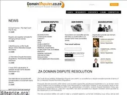 Sites similar to domaindisputes.co.za