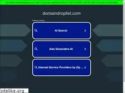 Sites similar to domaindroplist.com