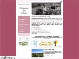 Sites similar to domaine-des-arbins.com