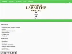 Sites similar to domaine-labarthe.com