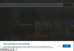 Sites similar to domainedebelair.com