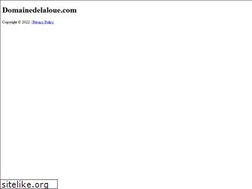 Sites similar to domainedelaloue.com