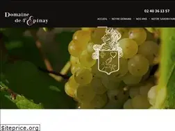 Sites similar to domainedelepinay.com