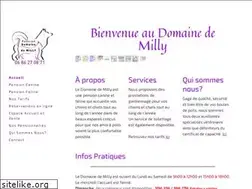 Sites similar to domainedemilly.fr