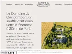 Sites similar to domainedequincampoix.com