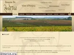 Sites similar to domainedupetitval.com