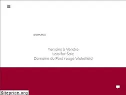 Sites similar to domainedupontrouge.ca