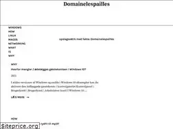 Sites similar to domainelespailles.net