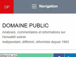 Sites similar to domainepublic.ch