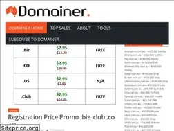 Sites similar to domainer.com.au