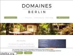 Sites similar to domaines-berlin.de