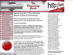 Sites similar to domaining.eu