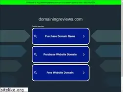 Sites similar to domainingreviews.com