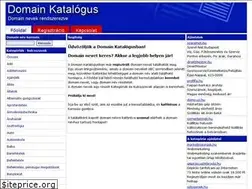 Sites similar to domainkatalogus.hu