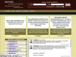 Sites similar to domainlakopark.hu