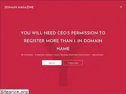 Sites similar to domainmagazine.com