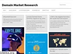 Sites similar to domainmarketresearch.com