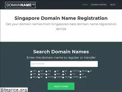 Sites similar to domainname.sg
