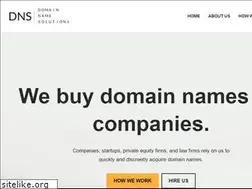 Sites similar to domainnamesolutions.com