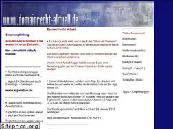 Sites similar to domainrecht-aktuell.de