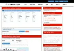 Sites similar to domainrecover.net