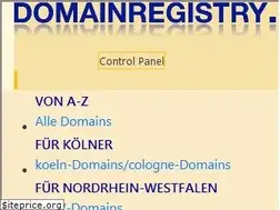Sites similar to domainregistry.de