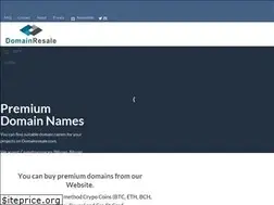 Sites similar to domainresale.com