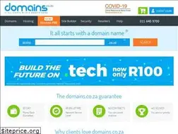 Sites similar to domains.co.za