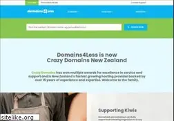Sites similar to domains4less.co.nz