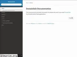 Sites similar to domainsale.readthedocs.io