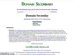 Sites similar to domainsecondary.com