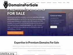 Sites similar to domainsforsale.com