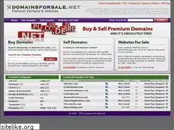Sites similar to domainsforsale.net