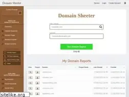 Sites similar to domainsheeter.com