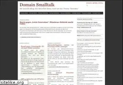 Sites similar to domainsmalltalk.com