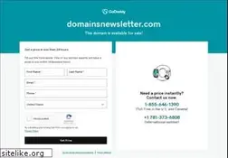Sites similar to domainsnewsletter.com