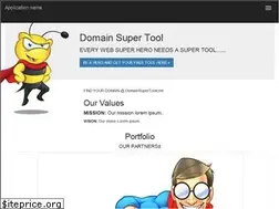 Sites similar to domainsupertools.com