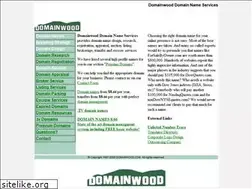 Sites similar to domainwood.com