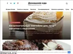 Sites similar to domashnya-eda.ru